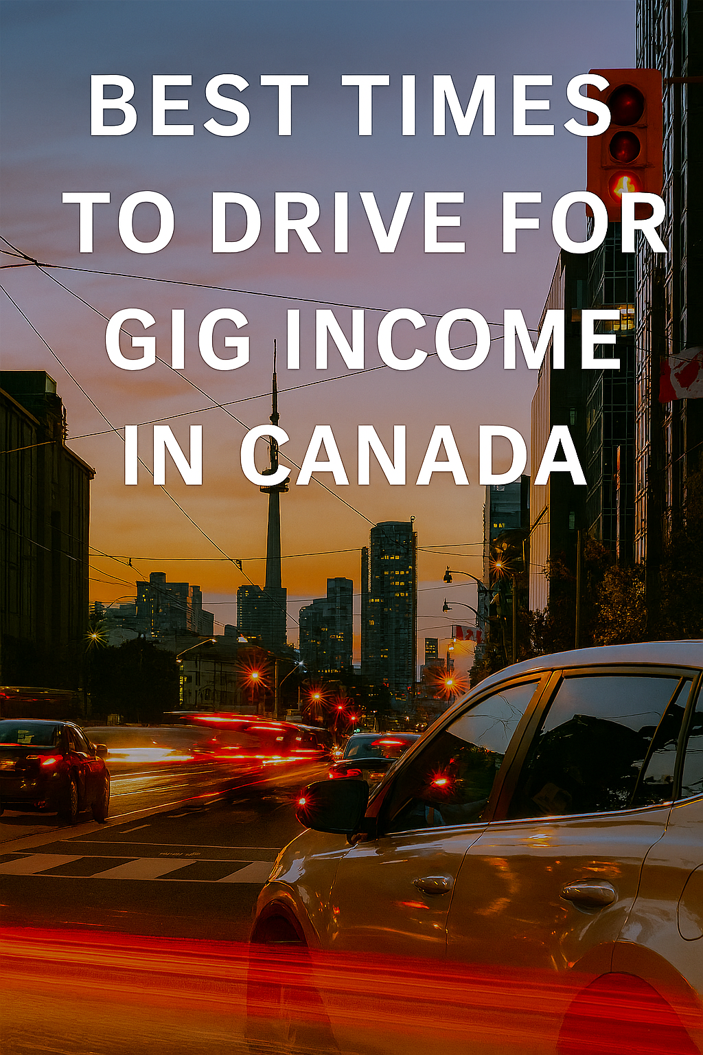 Best Times to Drive for Gig Income in Canada - Ride Income Calculator
